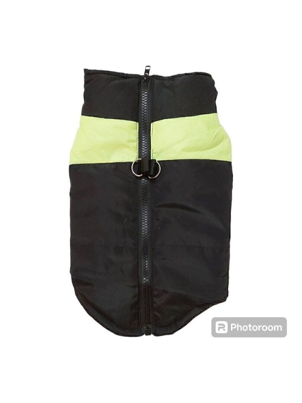 Cozy Insulated Winter Dog Coat with Safety Reflective Stripe, Large (Fits Small)